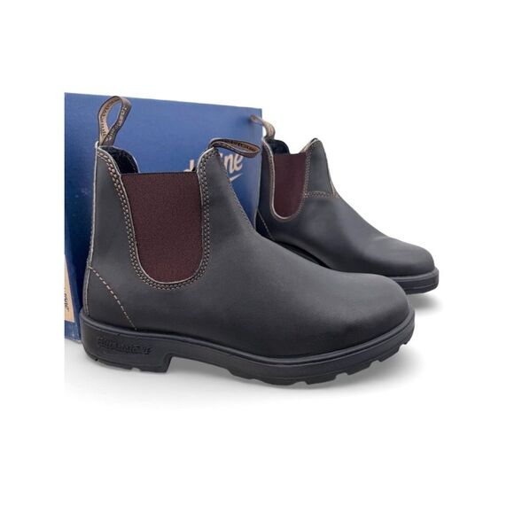 Blundstone 500 Stout Brown Leather Chelsea Boot AU 10 Mens 11 Womens 13
